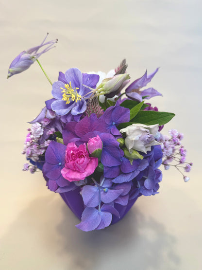 Flower Cupcake *lila