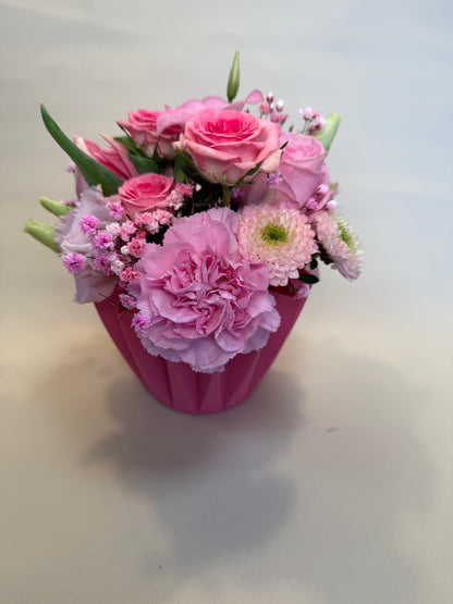 Flower Cupcake *rosé